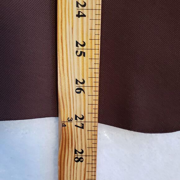 Pendleton Blazer Jacket Womens Size 4 100% Virgin Wool Brown Vintage USA Fabric - Picture 5 of 11